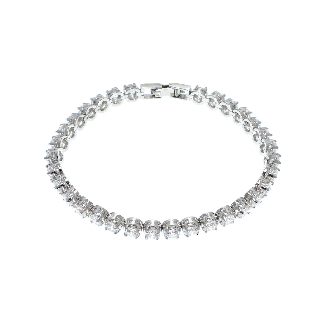 سوار كلاسيكي مرصع باحجار الزركون Classic Zircon stone Bracelet