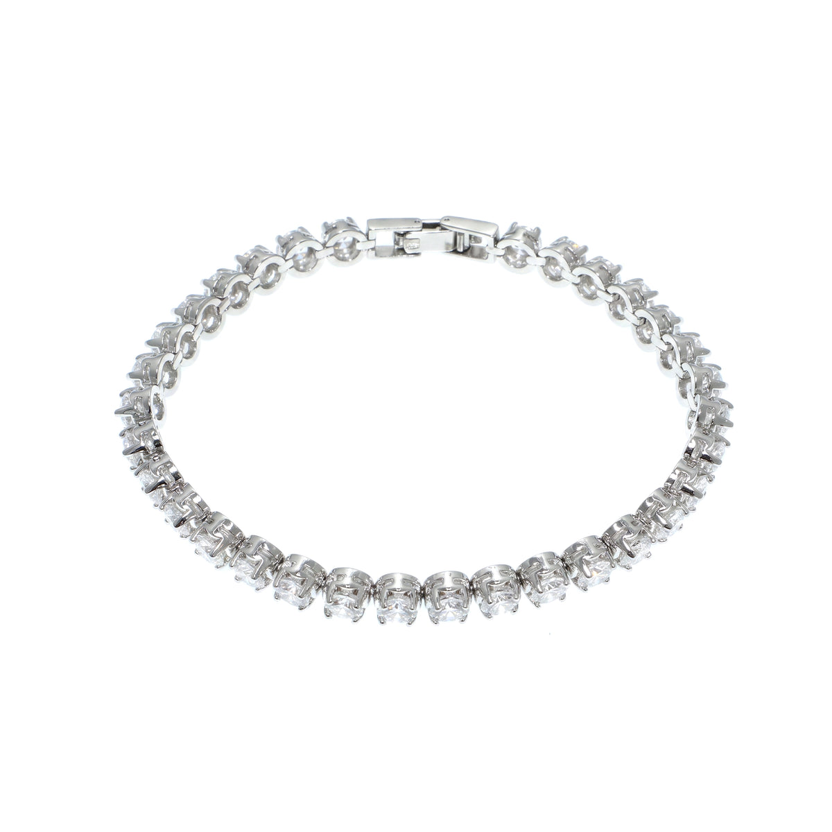 سوار كلاسيكي مرصع باحجار الزركون Classic Zircon stone Bracelet